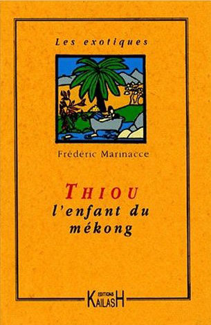 Couverture du livre "Thiou, l'enfant du Mékong"